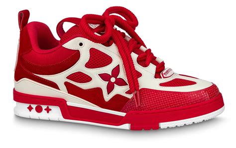 louis vuitton sneaker red